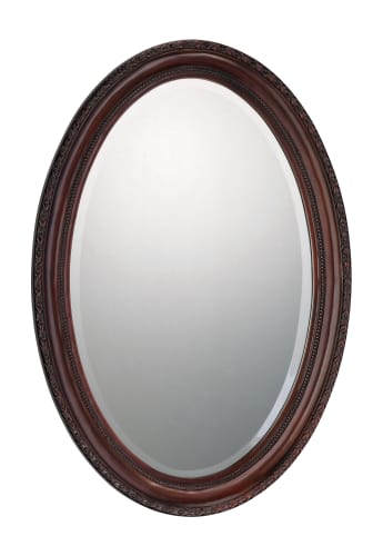 Quoizel QR11652 Browns Quoizel Mirror 28 Oval Wall Mirror from the