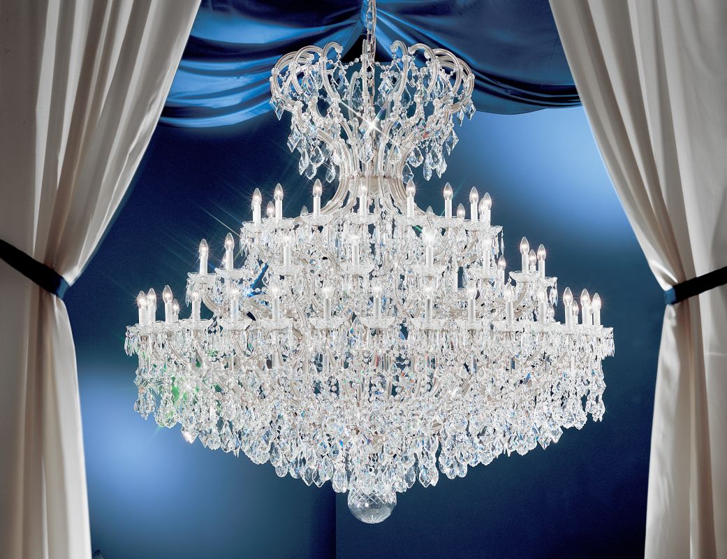 Classic Lighting 8169-CH 78" Crystal Traditional Chandelier from the