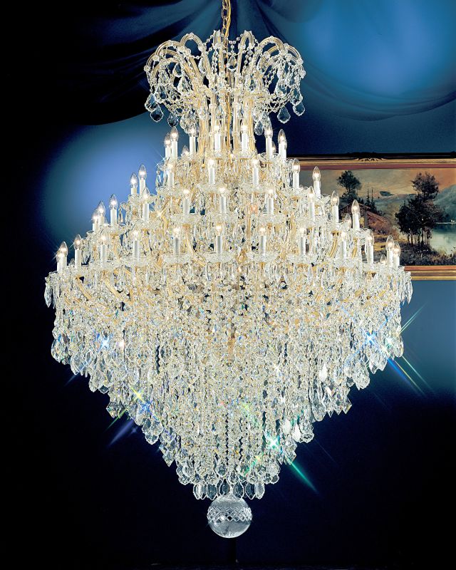 Classic Lighting 8187-OWG 88" Crystal Traditional Chandelier from the