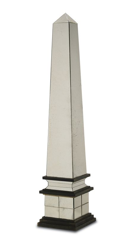  Currey and Company 1003 Cicero Obelisk Corbeau / Antique Mirror Home Sale $1940.00 ITEM: bci1378658 ID#:1003 : 