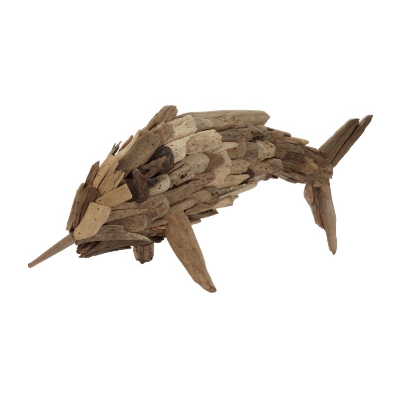 Dimond Home 356018 Driftwood Fry Marlin - Small Brown Home Decor