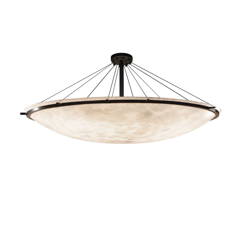 Justice Design Group CLD-9688-35 Clouds 75" Wide Ring 16 Light Single