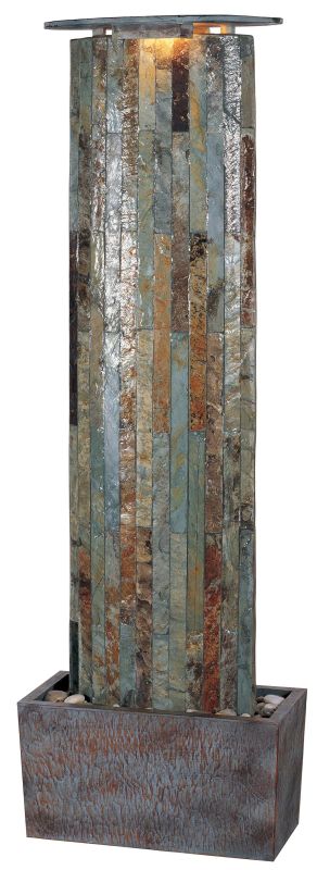  Kenroy Home 50255 Waterwall 48.5" High Outdoor Floor Fountain Natural Sale $498.60 ITEM: bci906419 ID#:50255SL UPC: 53392002367 : 