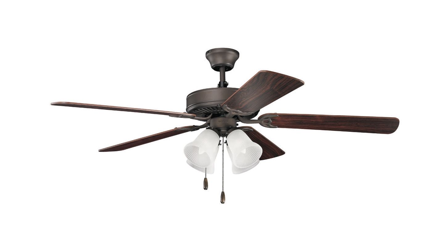 Kichler 402SNB Satin Natural Bronze 52" Indoor Ceiling Fan ...