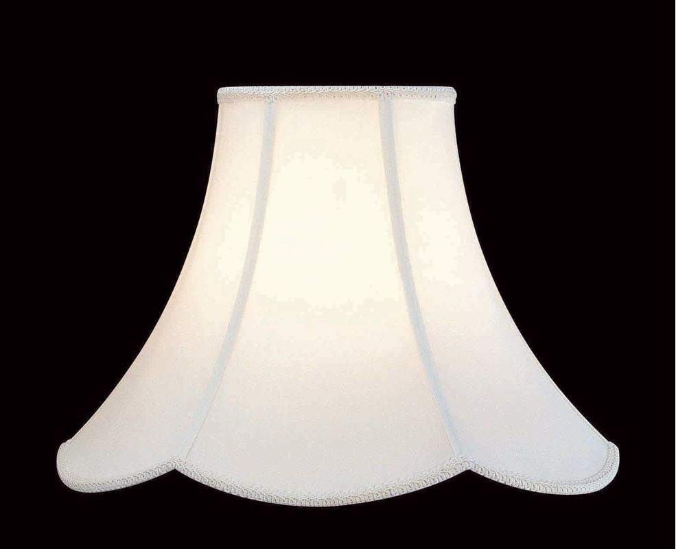  Lite Source CH107-16 13" Height Large White Bell Shade with Scallop Sale $51.00 ITEM: bci291886 ID#:CH107-16 UPC: 88675610236 : 