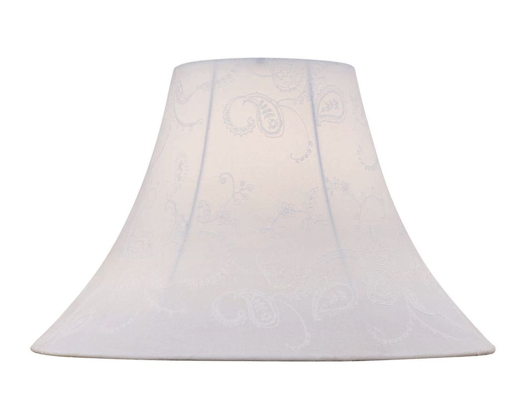  Lite Source CH1149-18 12.5" Height Large White Jacquard Patterned Bell Sale $51.00 ITEM: bci2076196 ID#:CH1149-18 UPC: 88675612506 : 