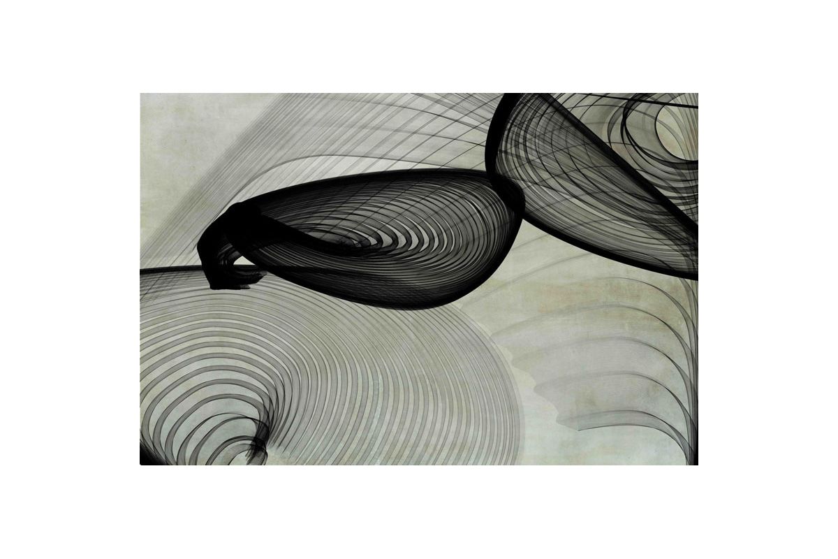 Marmont Hill Abstract Black and White 22-15-51 v2 Irena Orlov Painting