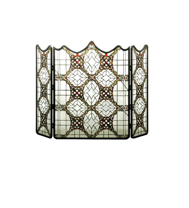  "Meyda Tiffany 51"" x 36"" Fireplace Screen Victorian Folding 22956" Sale $7104.60 ITEM: bci876489 ID#:22956 UPC: 705696229567 : 