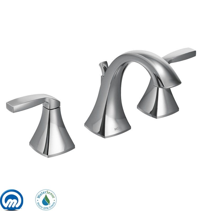  Moen T6905 Double Handle Widespread Bathroom Faucet from the Voss Sale $182.14 ITEM: bci1958852 ID#:T6905 UPC: 26508230640 : 