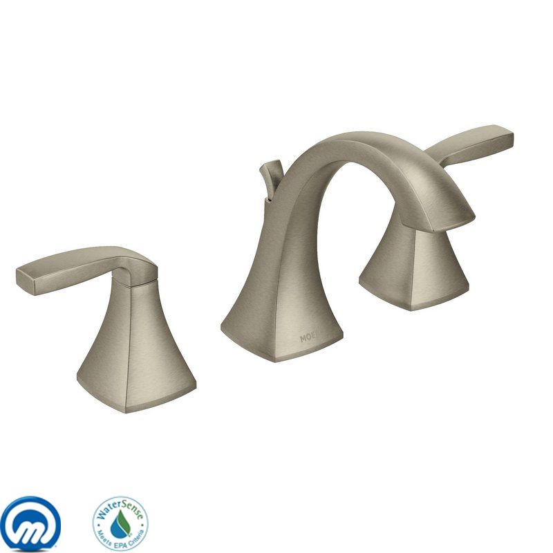  Moen T6905 Double Handle Widespread Bathroom Faucet from the Voss Sale $306.15 ITEM: bci1958853 ID#:T6905BN UPC: 26508230657 : 