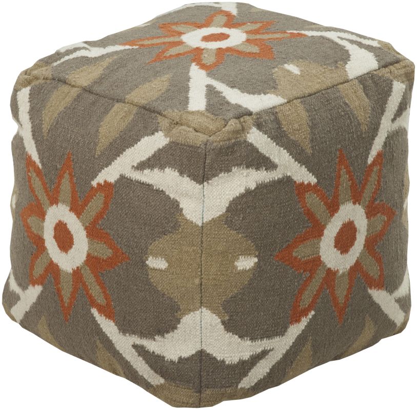 Surya POUF-33 Indoor Pouf from the Surya Poufs collection Olive Home