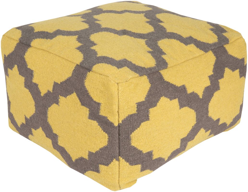 Surya POUF-151 Indoor Pouf from the Surya Poufs collection 24 x 24
