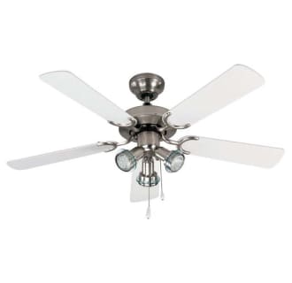 Canarm CF6342411S White Catalyst 3-Light 4 Blade Hanging Ceiling Fan 
